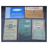 Chevrolet Owner's Manuals - 5 Original Books