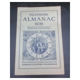 Telephone Almanac 1939