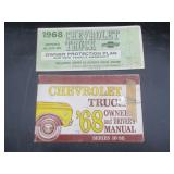 1968 Chevrolet Truck - Owner's Manual