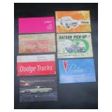 Owner's Manuals - 7 Mixed Lot