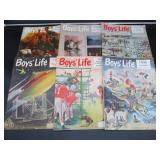 Boy's Life - 6 Issues 1950's - 1 Rockwell Cover
