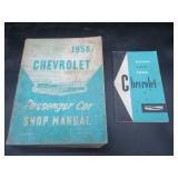 1958 Chevrolet Owner's & Shop Manuals