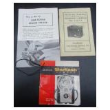 Kodak Cameras - 1912, 1957 and Splicer
