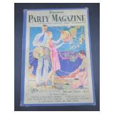 Party Magazine 1927 Hardcover