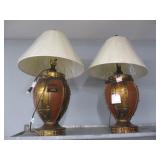 Pair of Lamps w/Shades - New w/Ashley Tags