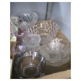 Glassware - Bowls, Footed Dish, Stemware