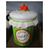 Strawberry Top Cookie Jar