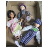 Americana Porcelain Dolls (3)