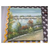 Waterfront on Canvas