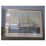 Clipper Ship Print