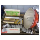 Cookie Gun, Mold & Cutter, Bundt Pan