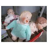 Three Collectible Baby Dolls