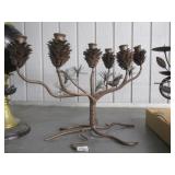 Pine Cone Design Candle Holder