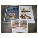 Movie Posters - Sacred Ground & Yor