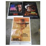 Movie Posters - Sudden Impact, Pale Rider