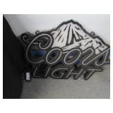 Coors Light Neon Sign
