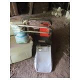 John Deere Lawn Mower w/Gas Can