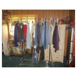Clothing Rack w/Contents