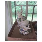 Rabbit Cookie Jar & Mug