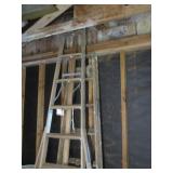 Three Leg & A-Frame Wood Ladders