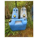 Plastic Kerosene Cans - Empty
