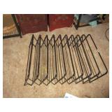 Accordion Style Shelf - Black Metal