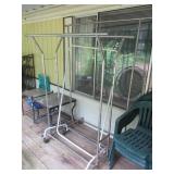 Group of Three Clothes Racks