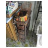 Storage Unit w/Woven Drawers