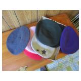 Berets (Some almost new)