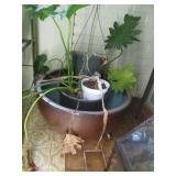 Large Planter w/Plants