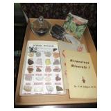 Minerals, Specimen Chart, Books, Stone