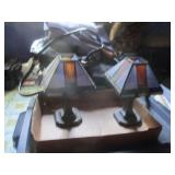 Stained Glass Votive Candle Lamps