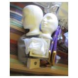 Wizard Hats, Foam Heads, Fabric