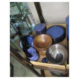 Pottery Bowl, Plates, Mugs