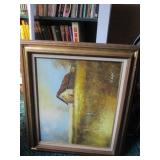 Wall Art - Barn Oil on Canvas