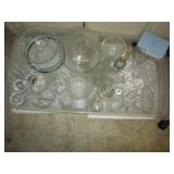 Clear Glass - Curets, Platters, Bowls