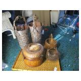 Wicker Tray & Baskets