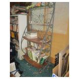 Baker's Rack Shelf w/Contents