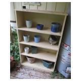 Bookshelf w/Planters