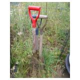 Hand Tools - 2 Shovels, Pitch Fork