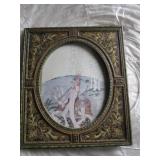 Knight w/Maiden Framed