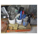 Kitchen Canisters w/Utensils