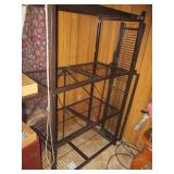 Metal Shelving Unit w/Additional Shelves