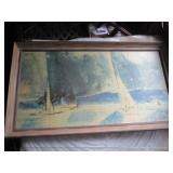 'Blue Coast' Print