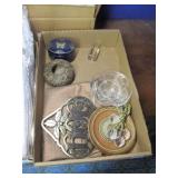 Crystal, Powder Tin, Stone Vase, More