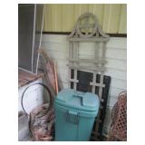 Trellis, Enamel Cabinet Top, Hand Tools