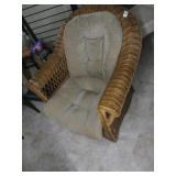 Wicker Chair w/Cushion