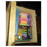 Storage Box w/Art Supplies