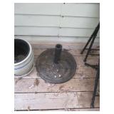 Metal Umbrella Base