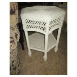 Wicker 6 Sided Table